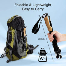 Load image into Gallery viewer, Night Cat Folding Trekking Poles