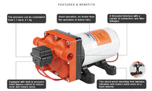 Load image into Gallery viewer, SEAFLO 12V Water Pressure Pump 4.0 GPM 55 PSI 42-Series Marine RV SFDP1-040-055-42