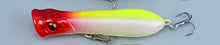Load image into Gallery viewer, Moonglow surface popper bass lures