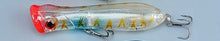 Load image into Gallery viewer, Moonglow surface popper bass lures
