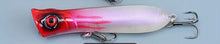 Load image into Gallery viewer, Moonglow surface popper bass lures