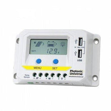 Load image into Gallery viewer, Photonic Universe 10A PWM 12/24V Controller, LCD &amp; Dual USB | 4Boats