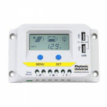 Load image into Gallery viewer, Photonic Universe 10A PWM 12/24V Controller, LCD &amp; Dual USB | 4Boats
