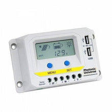 Load image into Gallery viewer, Photonic Universe 10A PWM 12/24V Controller, LCD &amp; Dual USB | 4Boats