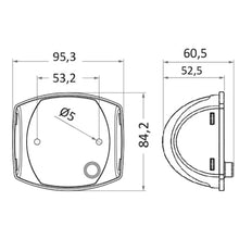 Load image into Gallery viewer, Osculati Sphera II SS LED Navigation Light - 20M, 112.5° Port