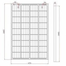 Load image into Gallery viewer, 120W 12V Monocrystalline Solar Panel, 2 × 5 m MC4 Leads | 4Boats