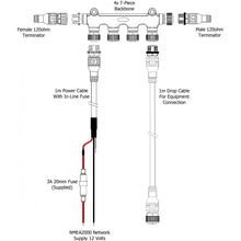 Load image into Gallery viewer, Digital Yacht NMEA 2000 Cabling Starter Kit (Micro | C) | 4Boats