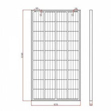 Load image into Gallery viewer, 150W 12V Mono Solar Panel, 2 × 5 m Cables | 4Boats