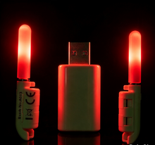 Load image into Gallery viewer, Moonglow - Smart fishing rod tip light - flashing bite indicator