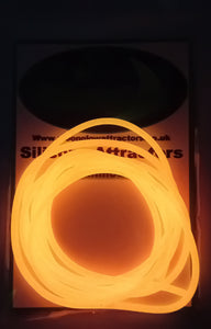 Luminous silicone tubing
