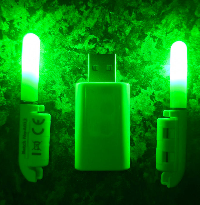 Moonglow - Smart fishing rod tip light - flashing bite indicator