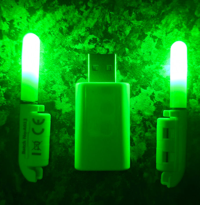 Moonglow - Smart fishing rod tip light - flashing bite indicator