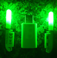 Moonglow - Smart fishing rod tip light - flashing bite indicator