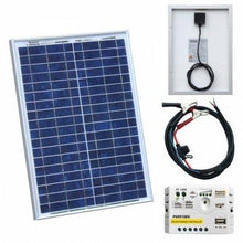 Load image into Gallery viewer, 20W 12V Solar Charging Kit with 5A Controller &amp; Clips | 4Boats