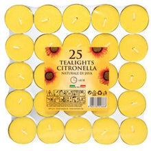 Load image into Gallery viewer, Prices Citronella Tealights x25 (insect repellent)