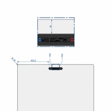 Load image into Gallery viewer, 240W FLPRO Semi-Flexible Solar Panel, Rear Junction Box | 4Boats