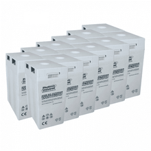 Load image into Gallery viewer, 24V 500Ah AGM Deep-Cycle Battery Bank (12×2V) | 4Boats