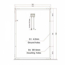 Load image into Gallery viewer, 250W 12V Solar Panel, 2×5 m MC4 Leads | 4Boats