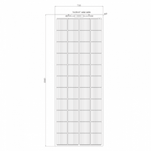 Load image into Gallery viewer, 270W Semi-Flexible 9-busbar Fibreglass Solar Panel with ETFE | 4Boats