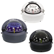 Compass Explorer S-53W-L Surface-Mount Compass, White | 4Boats