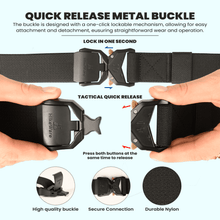 Load image into Gallery viewer, HikeWare Tactical Nylon Hiking Belt
