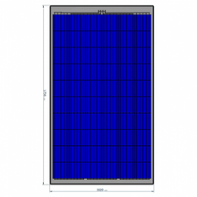 Load image into Gallery viewer, 300W Semi-Flexible Solar Panel — Rear Junction Box, Made in Austria