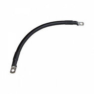 30cm 50mm² heavy-duty black battery cable link with eyelets | 4Boats