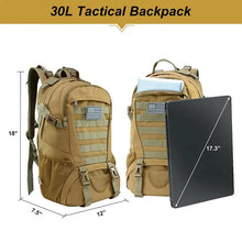 Load image into Gallery viewer, 30L Military Style Backpack