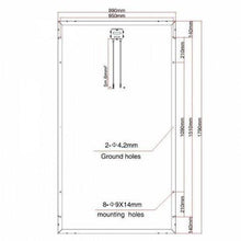 Load image into Gallery viewer, 320W 12V Mono Solar Panel, 2 × 5 m MC4 Cables | 4Boats