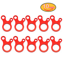 Load image into Gallery viewer, Onewind Outdoors 3 Holes Guyline Tensioner-Red-10pcs