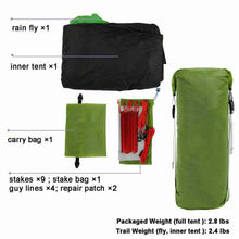 Load image into Gallery viewer, 3F UL Gear Lanshan 2 Classic / 3 Season / Green