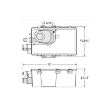 Load image into Gallery viewer, Attwood 4145-1 Marine Shower Sump System 750 GPH 24V Standard Box Drainage
