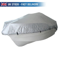 Boat Cover Size 1 | Fits 14-16ft (4.27-4.88m) | Silver Waterproof Marine Grade