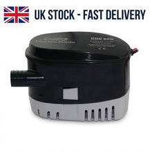 Load image into Gallery viewer, Automatic Bilge Pump 600GPH 12V Submersible Marine Boat Float Switch Lalizas 31150