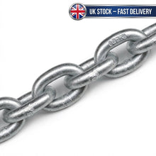Load image into Gallery viewer, Lofrans 8mm G40 Calibrated Anchor Chain 50m Pack Galvanized ISO 4565 DIN 766