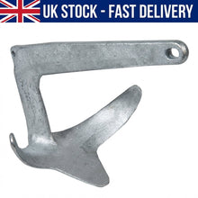 Load image into Gallery viewer, Bruce Type Claw Anchor 15kg Hot Dip Galvanized Steel Boat Mooring SKU 92244