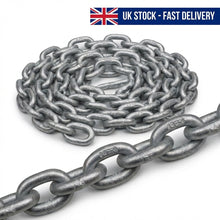 Load image into Gallery viewer, Lofrans 72750 6mm Anchor Chain G40 ISO 4565 DIN 766 Galvanized 50m Calibrated