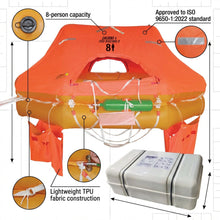 Load image into Gallery viewer, Lalizas ISO RACING II 8-Person Canister Liferaft ISO 9650-1:2022 UK 75553