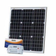 Load image into Gallery viewer, 50W 12V Solar Kit with 10A PWM Controller &amp; 2 × 5 m Cables | 4Boats
