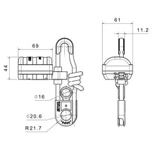 Load image into Gallery viewer, Lalizas 73595 Hydrostatic Release Unit HRU for Liferafts SOLAS MED USCG Approved