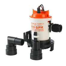Load image into Gallery viewer, SEAFLO 12V 600GPH Bilge Pump 03-Series Non-Auto Marine Boat Water Pump BP1G60003