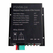 Load image into Gallery viewer, 600W 24V Waterproof Wind Charge Controller for 24V Turbines | 4Boats