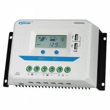 Load image into Gallery viewer, 60A 12/24V Solar Charge Controller with LCD &amp; Dual USB 2.4A | 4Boats