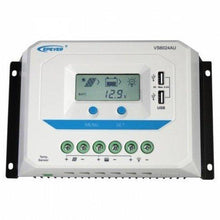 Load image into Gallery viewer, 60A 12/24V Solar Charge Controller with LCD &amp; Dual USB 2.4A | 4Boats