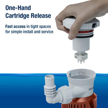 Load image into Gallery viewer, Attwood Tsunami Mk2 T500 Manual Bilge Pump 500 GPH 12V Boat Marine 5606-7