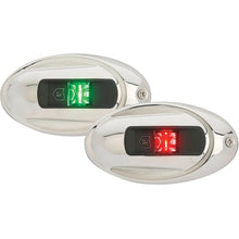 Load image into Gallery viewer, Attwood ASM-Vt ASM-Vt ASM-Vt LED Mount Nav Lights 3NM SS Pair | 4Boats