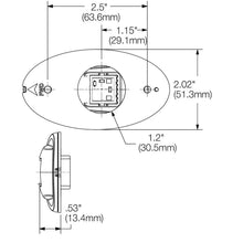 Load image into Gallery viewer, Attwood ASM-Vt ASM-Vt ASM-Vt LED Mount Nav Lights 3NM SS Pair | 4Boats