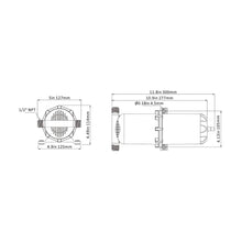 Load image into Gallery viewer, Seaflo 1L Accumulator Tank 125PSI 1/2" MNPT Marine RV Boat SFAT-100-125-01