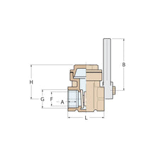 Load image into Gallery viewer, Guidi Bronze Quick-Closing Full-Bore Gate Valve 1/2 in | 4Boats