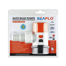 Load image into Gallery viewer, Seaflo Timer 13B Auto Bilge Pump 24V 4,161 LPH (1 | 4Boats